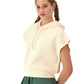 Sudadera Hoodie "Gel Infused Jocktag" de Manga Corta para Mujer