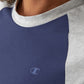 Playera Crop Colorblock Ringer Tee
