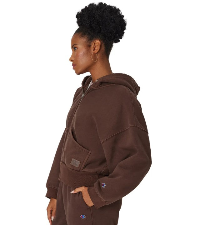 Sudadera Reverse Weave, Cierre completo "Vintage Wash"