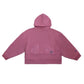 Sudadera Hoodie Reverse Weave "Vintage Wash" para Mujer