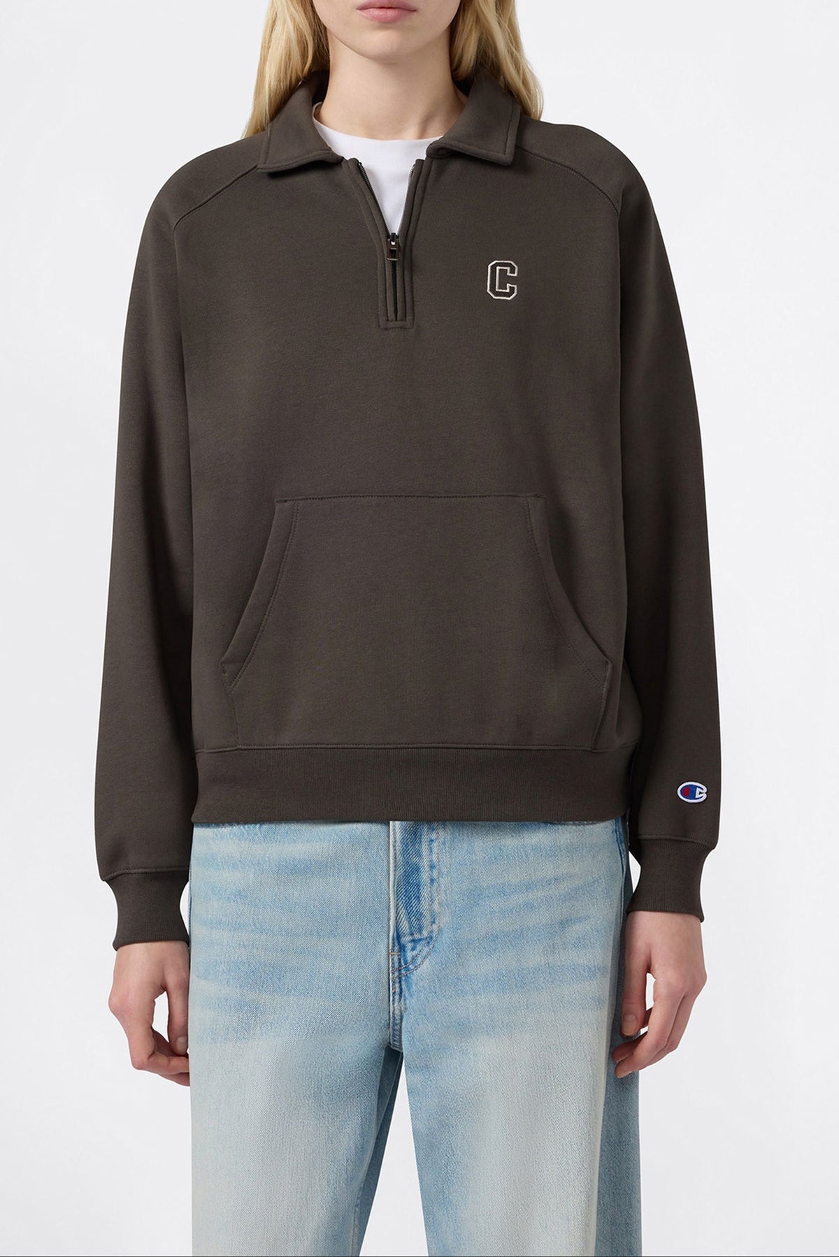 Sudadera Half Zip Champion para Mujer