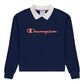 Sudadera Cuello Redondo Polo para Mujer
