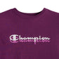 Playera Champion Glitter Script para Mujer