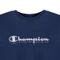 Playera Champion Glitter Script para Mujer