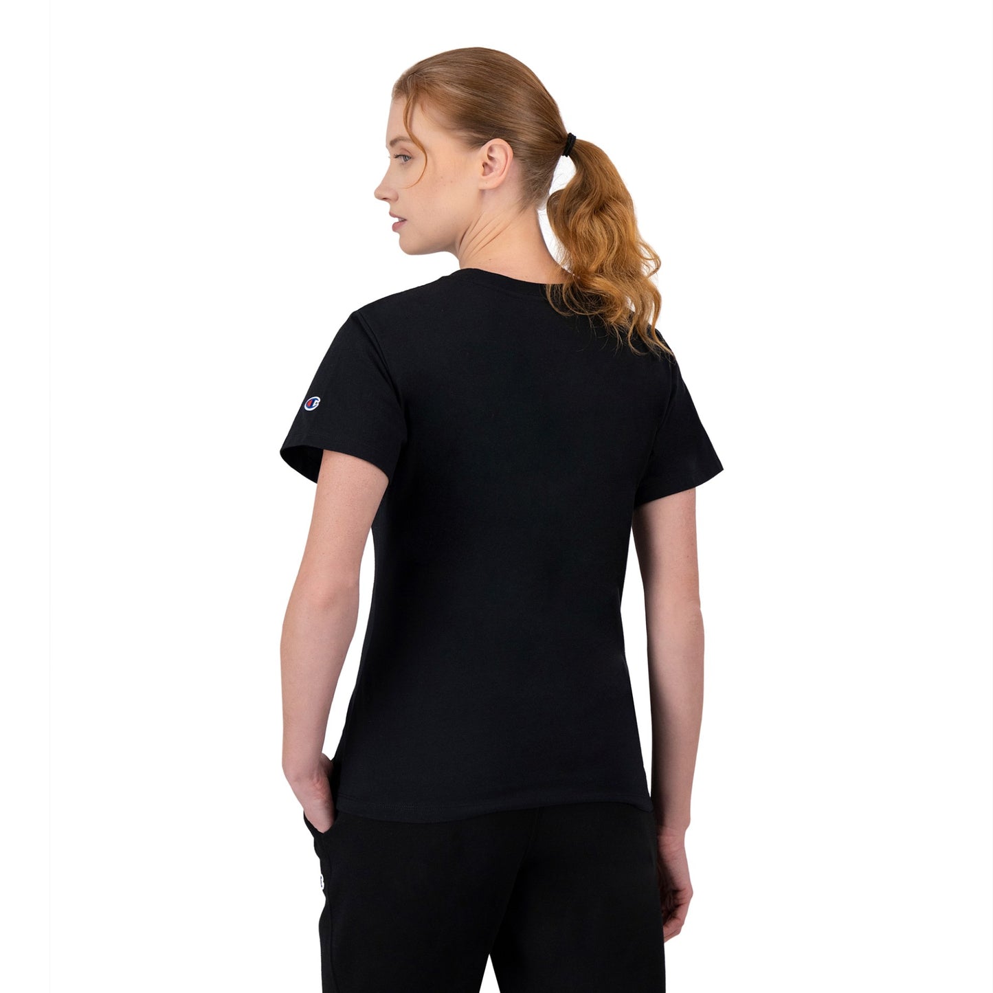 Playera Champion C Logo para Mujer