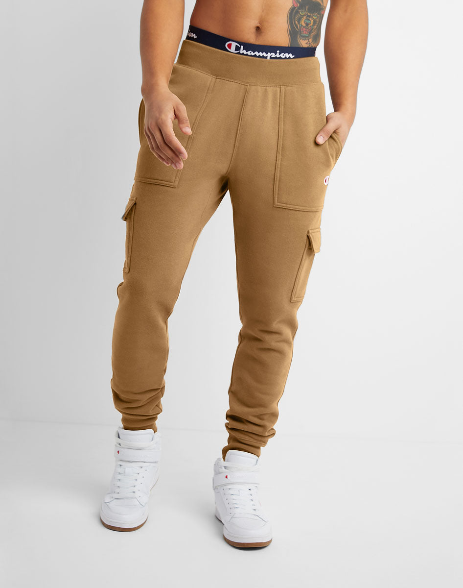 Reverse Weave Cargo Jogger