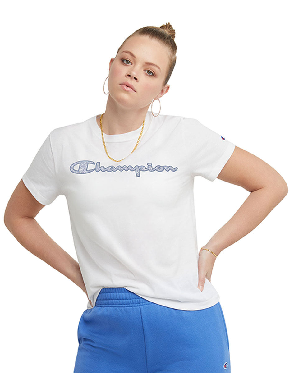 Playera Para Mujer Classic Tee - Graphic Champion