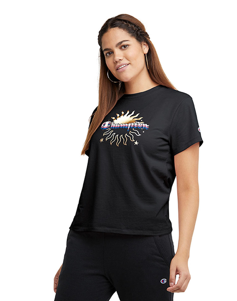 Playera Para Mujer Classic Tee - Graphic Champion